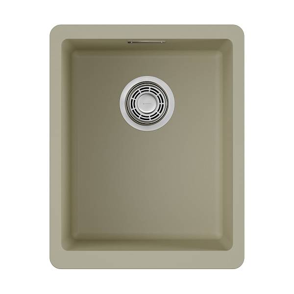 Кухонная мойка Omoikiri Kata 34-U-BE Artgranit ваниль 34x42 см 4993380