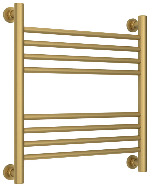 Полотенцесушитель водяной Сунержа Богема прямая 500x500 мм золото матовое 03202205050