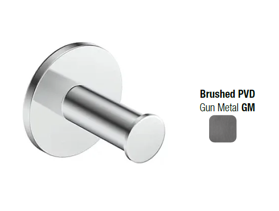 Крючок для ванной Almar 49x47x49 мм оружейная сталь матовая PVD E310002GM