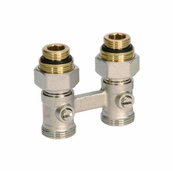 Комплект для нижнего подключения Viessmann прямой R 1/2 двухтрубный 9573920