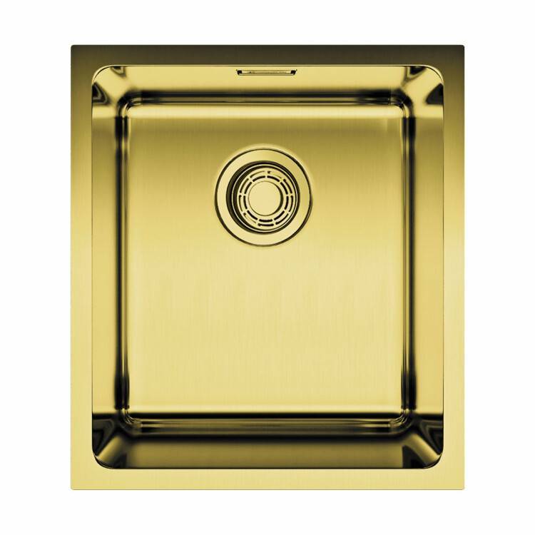 Кухонная мойка OMOIKIRI Tadzava 39-U/IF 390x440 мм светлое золото 4993262