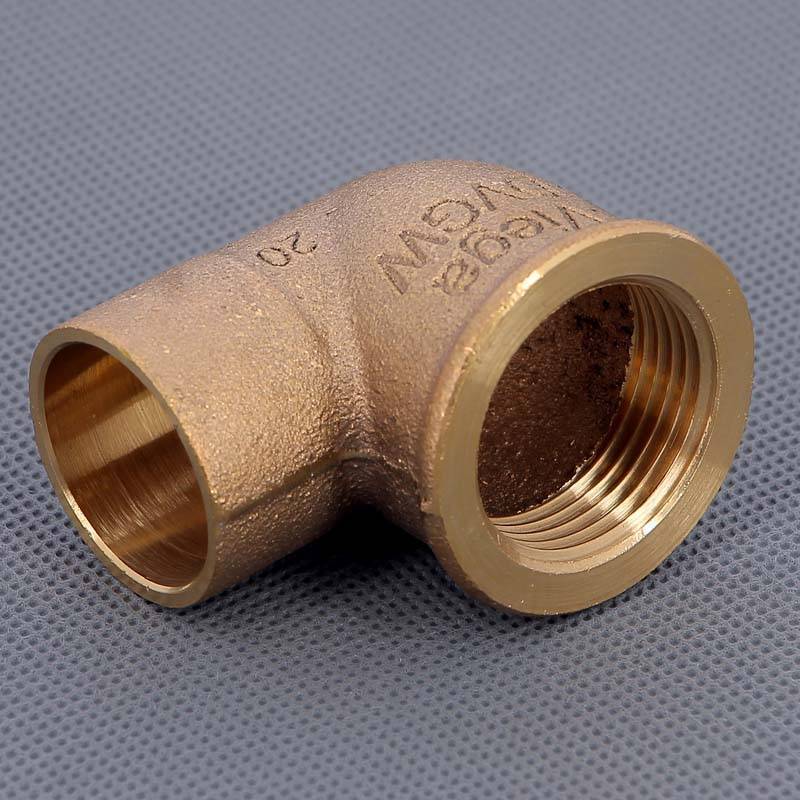 Угол 90° бронзовый Viega 94090G пайка-ВР 28x1 109561