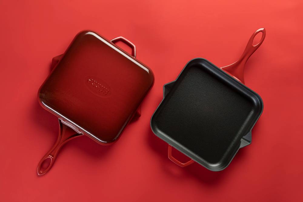 Сковорода квадратная Hascevher KTV 2828 Red 28х28 см A825528