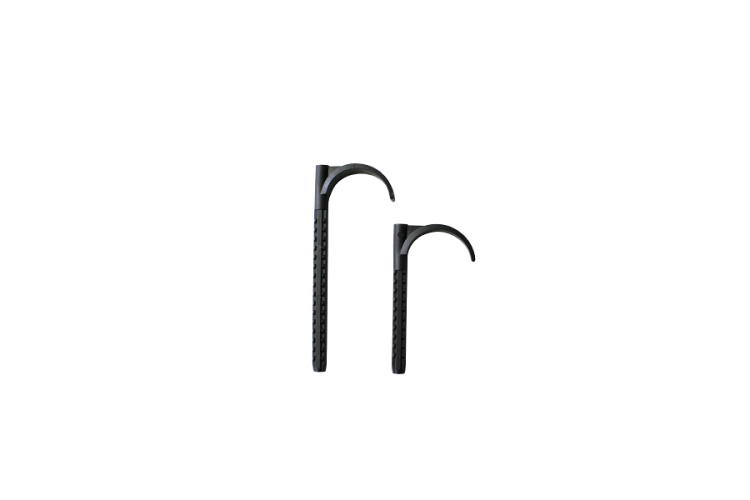 Крюк одинарный с дюбелем Hogert Technik удлиненный 8-110 мм FA038110