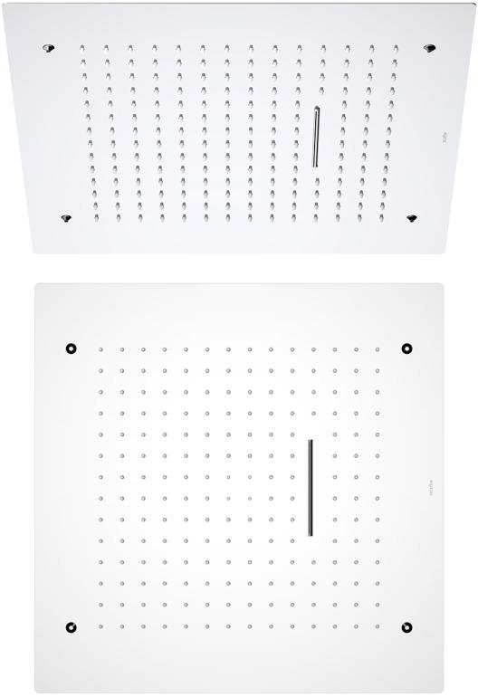 Верхний душ Aquanet AQ2082CR 500х500 мм 2 режима с монтажной частью хром AQ2082CR