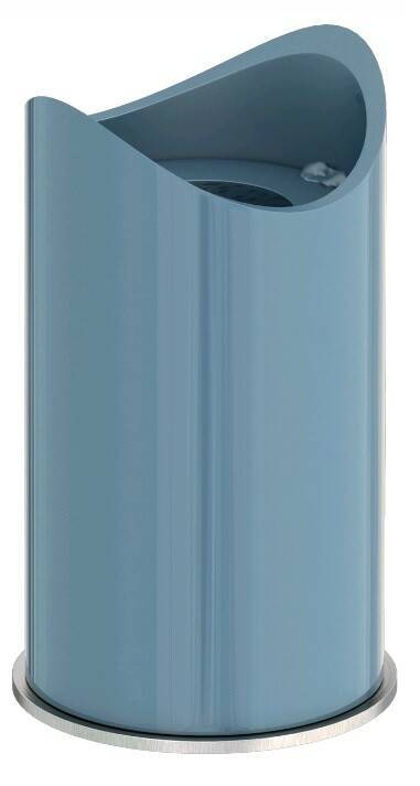 Модуль скрытого подключения Сунержа МЭМ d 28 мм пастельно-синий 502415220028 RAL 5024