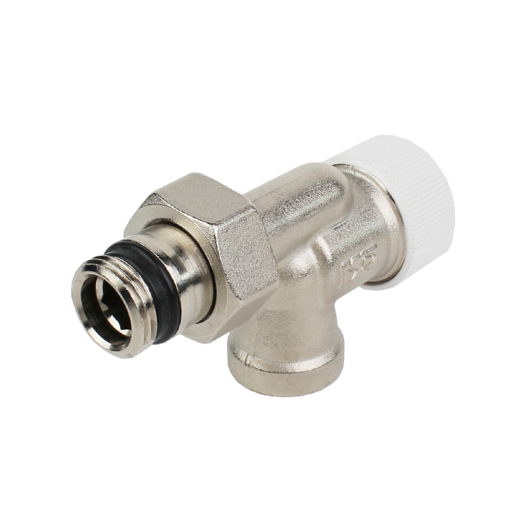 Вентиль термостатический осевой Everline 1/2 никелированный EVR09.3413