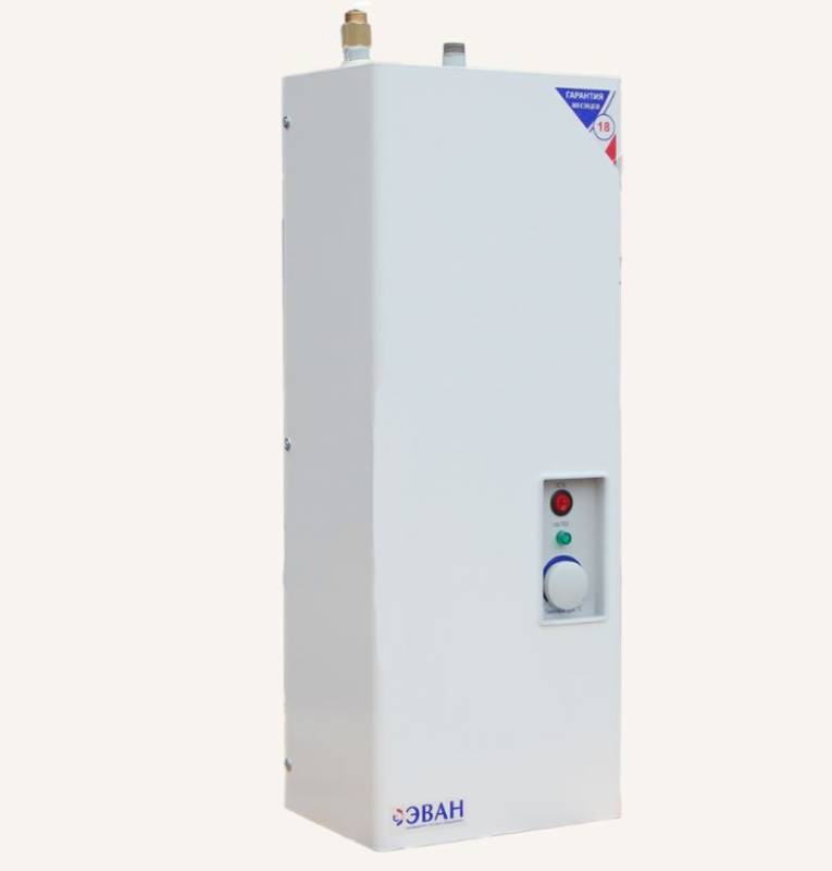 Водонагреватель электрический проточный ЭВАН В1-12 12 кВт 380 В 13160