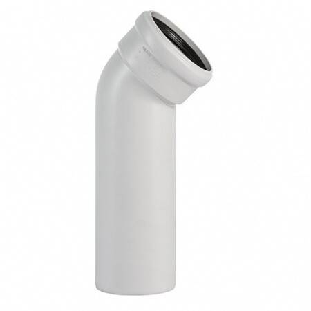 Отвод Ostendorf Skolan Safe SKLB 45° DN 110 удлиненный RAL 7035 335960