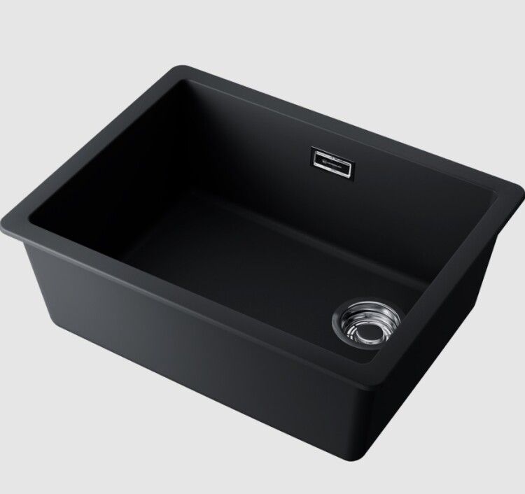 Мойка для кухни OMOIKIRI Kata Side 56-U 560x430 мм черный 4997583