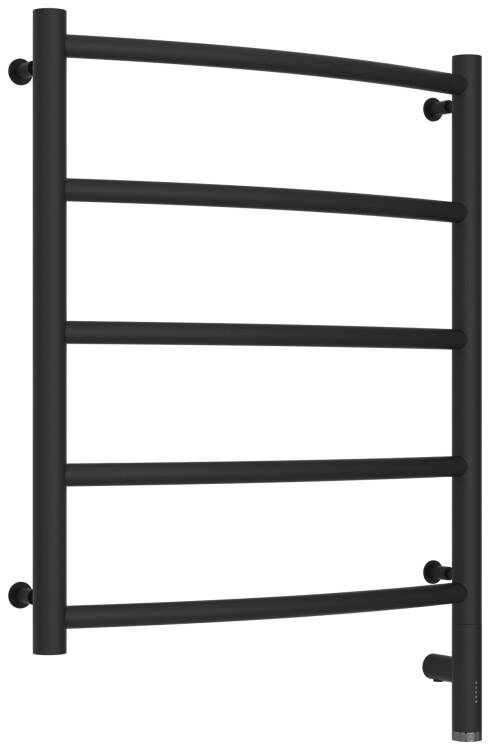 Полотенцесушитель электрический Сунержа Галант 3.0 700x500 мм МЭМ нижнее подключение справа тёмный титан муар 1558016050