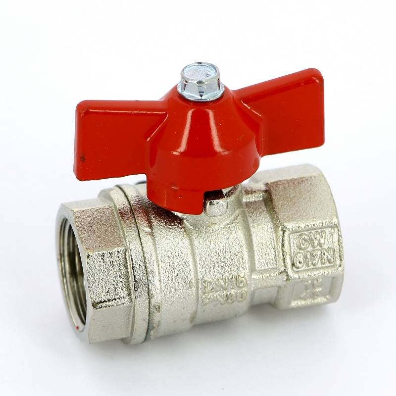 Кран шаровой Uni-Fitt VIVO ВВ бабочка 1/2 100T2000