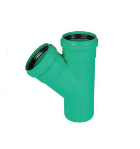 Тройник Ostendorf KG2000 EA 45° 200/110 мм зеленый 772360