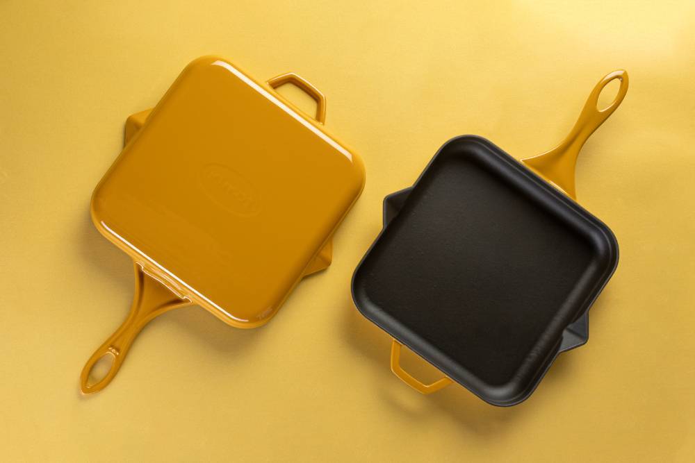 Сковорода квадратная Hascevher KTV 2828 Yellow 28х28 см A822528