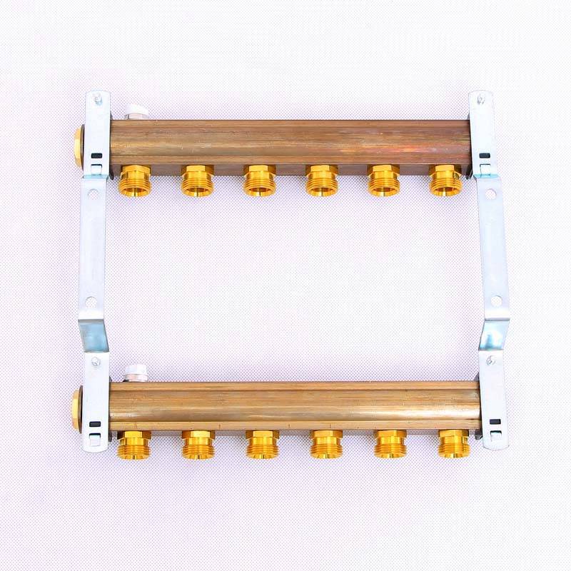 Коллекторная группа нерегулируемая Watts HKV/A 1x3/4 EK 6 выходов 10004546