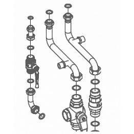 Комплект для подсоединения котла Baxi к коллектору 7105799