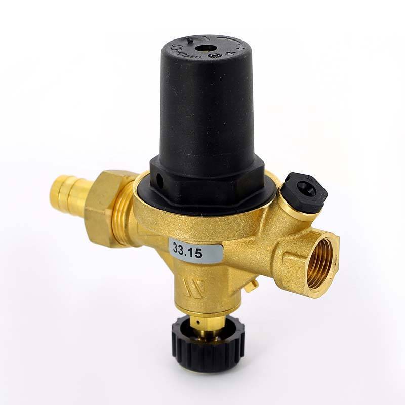 Клапан подпиточный WATTS ALD 1/2 В со штуцером и гнездом для манометра 10004877