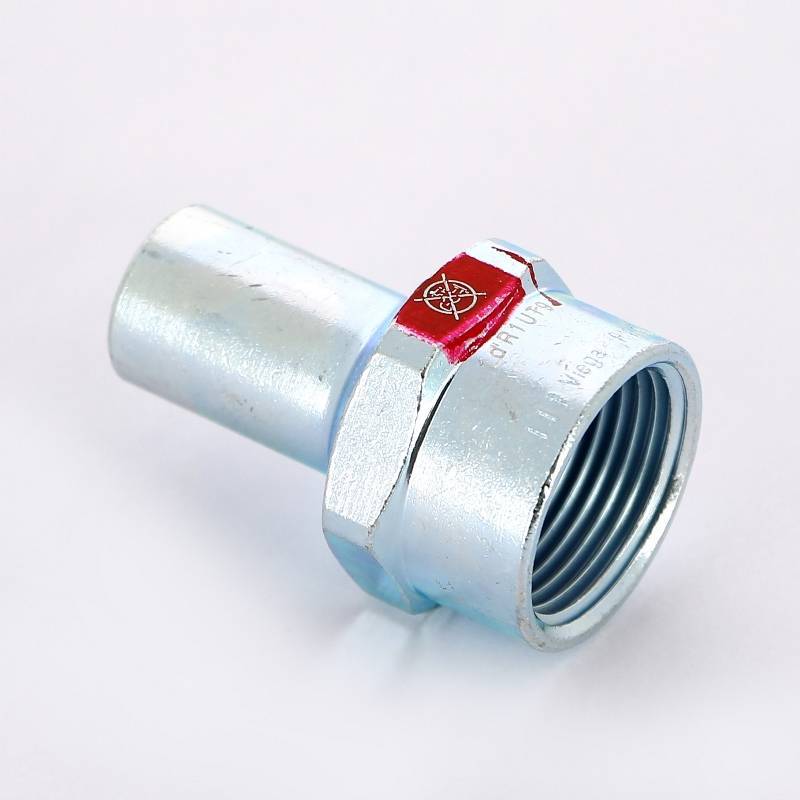 Муфта-вставка Viega Prestabo с внутренней резьбой 18x3/4 оцинкованная сталь 559151