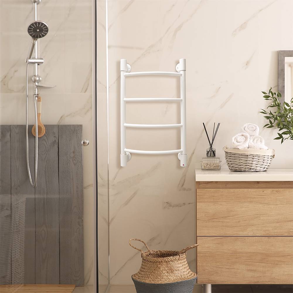 Полотенцесушитель электрический Energy H2 600x400 мм белый матовый EETR0000H26040R903M RAL 9003