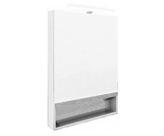 Зеркальный шкаф Roca The Gap 800х129х850 мм белый матовый ZRU9302750