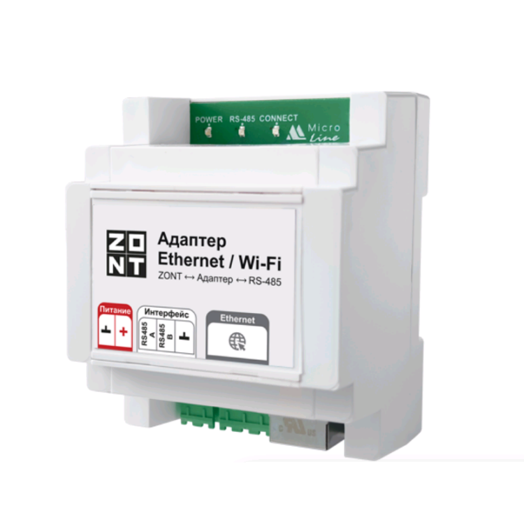 Адаптер Ethernet/Wi-Fi ZONT ML-590