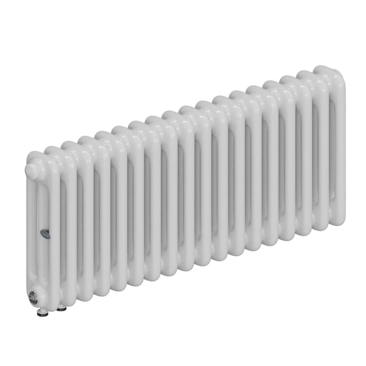 Радиатор стальной 3-трубчатый RIFAR TUBOG VENTIL 3037 40 секций нижнее подключение 3/4 RAL 9016 TUB303740DV1