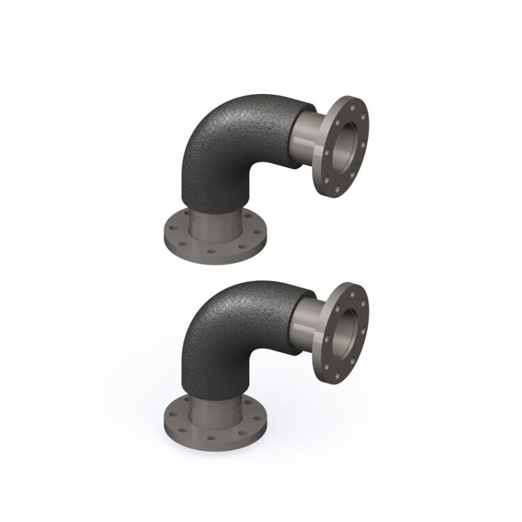 Угловое соединение для коллекторов HOH DN150 PN10 EWG150001