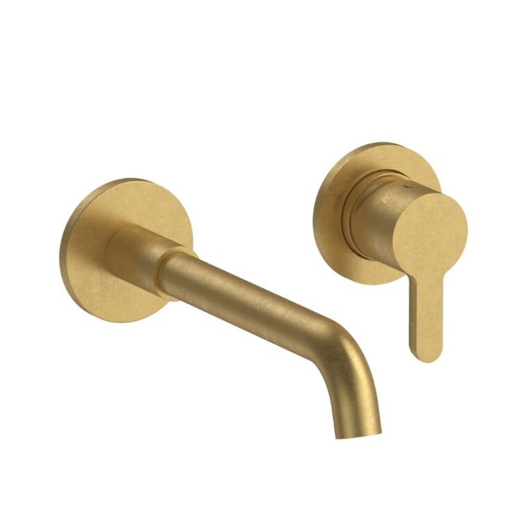 Смеситель для раковины Fantini Icona Classic встраиваемый настенный Pure Brass PVD 53Q7R411B