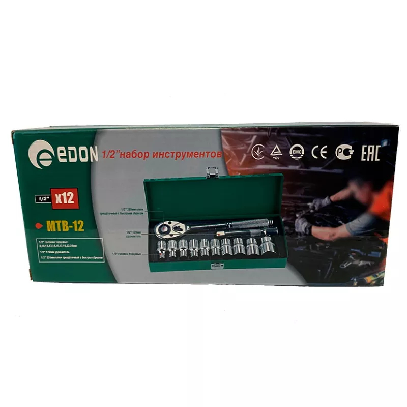 Набор инструментов Edon MTB-12 12 предметов MTB-12