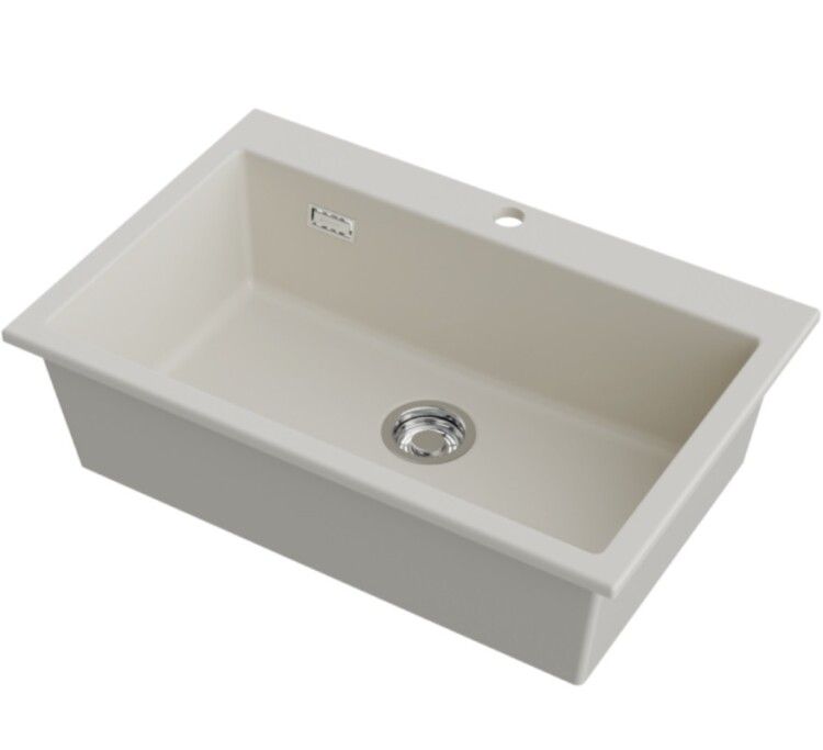 Мойка кухонная Omoikiri Omishima 760x510 мм cream 4997554