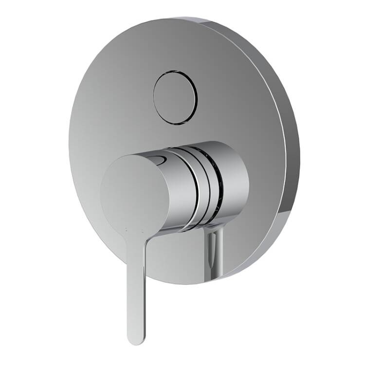 Смеситель для душа встраиваемый FIMA Carlo Frattini Snap на 2 выхода чёрный матовый F3119E2NS