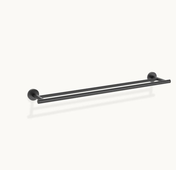 Полотенцедержатель двойной Decor Walther BASIC BA HTD65 650 мм черный матовый 0531760