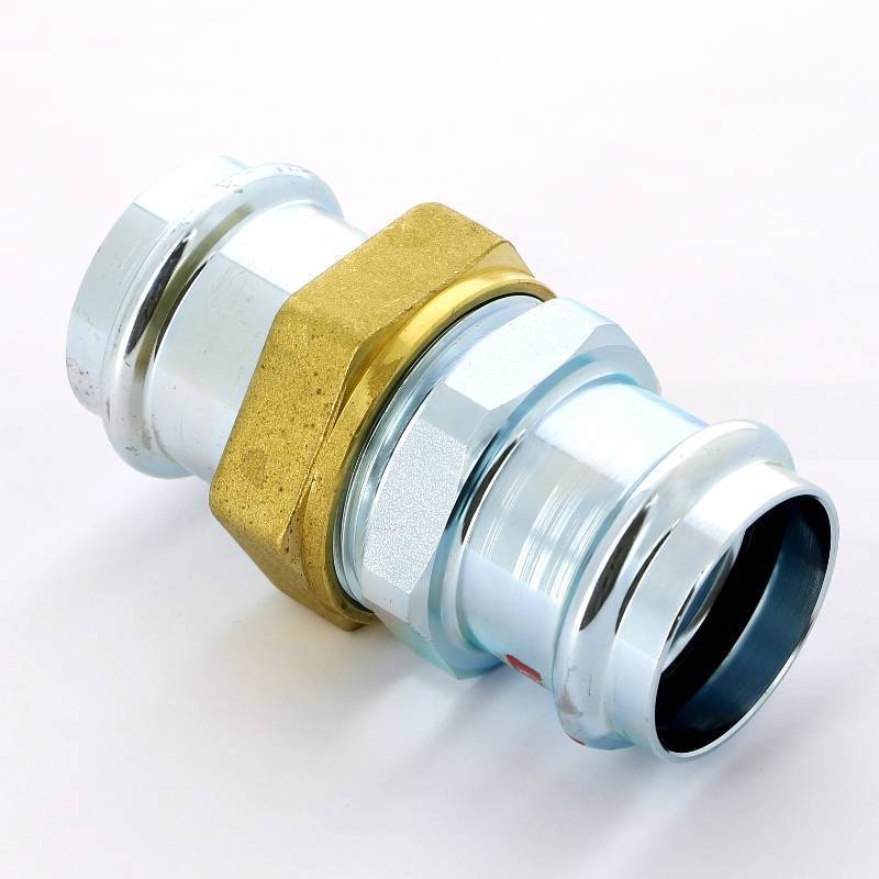 Муфта разъёмная пресс Viega Prestabo оцинкованная сталь 42 мм 559359