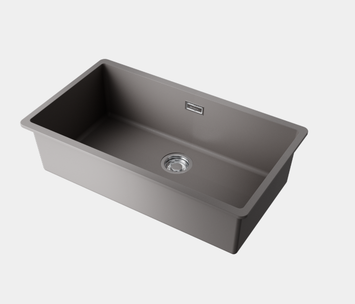 Кухонная мойка OMOIKIRI Kata 74 740x420 мм Leningrad grey 4997566