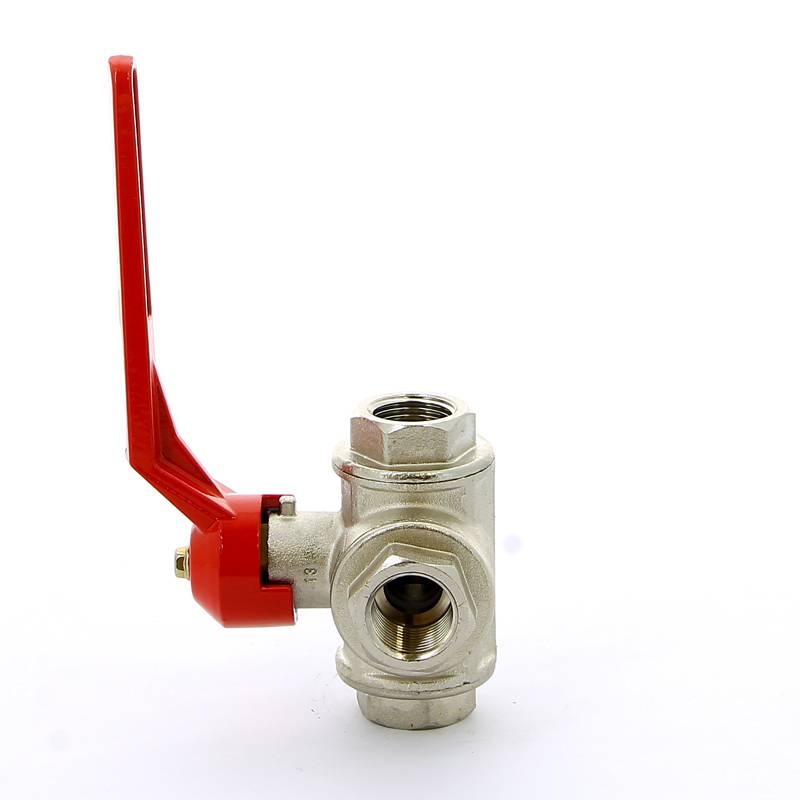 Кран шаровой Itap трехходовой L-порт ВВ рычаг 1/2 1280012