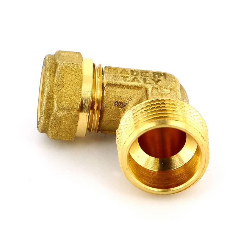 Угольник обжимной Tiemme 15х3/4 НР 1100085