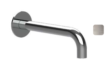 Излив настенный Almar Waterfalls Brushed Nickel E098007NB