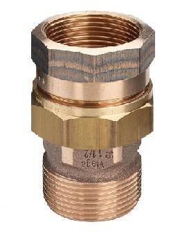 Соединение разъемное Viega 1/2 ВР-НР бронза 271374