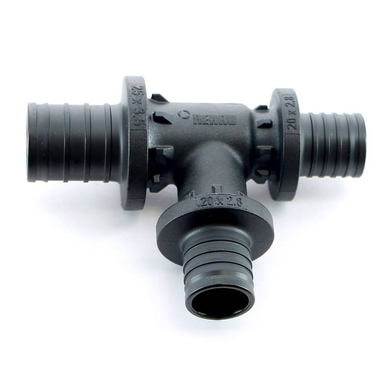 Тройник редукционный REHAU Rautitan PX 25x20x20 мм 11600851001