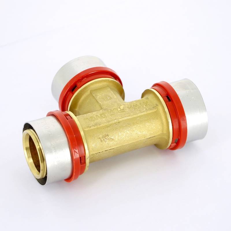 Тройник пресс Tiemme 40 мм 1650083