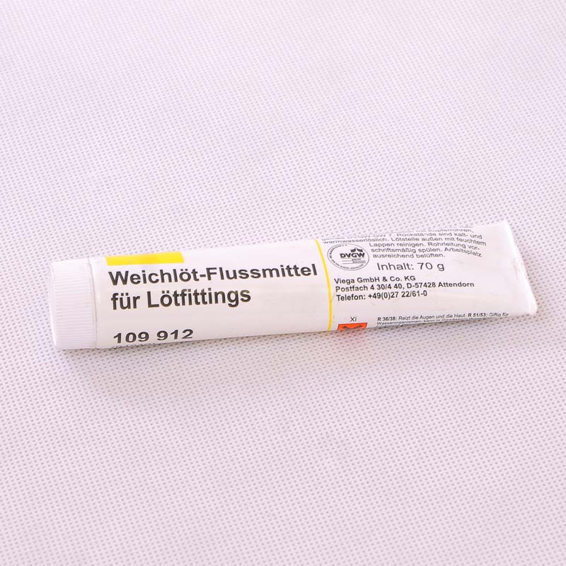 Флюс-паста для мягкого припоя Viega F-SW21 тюбик 70 г 109912