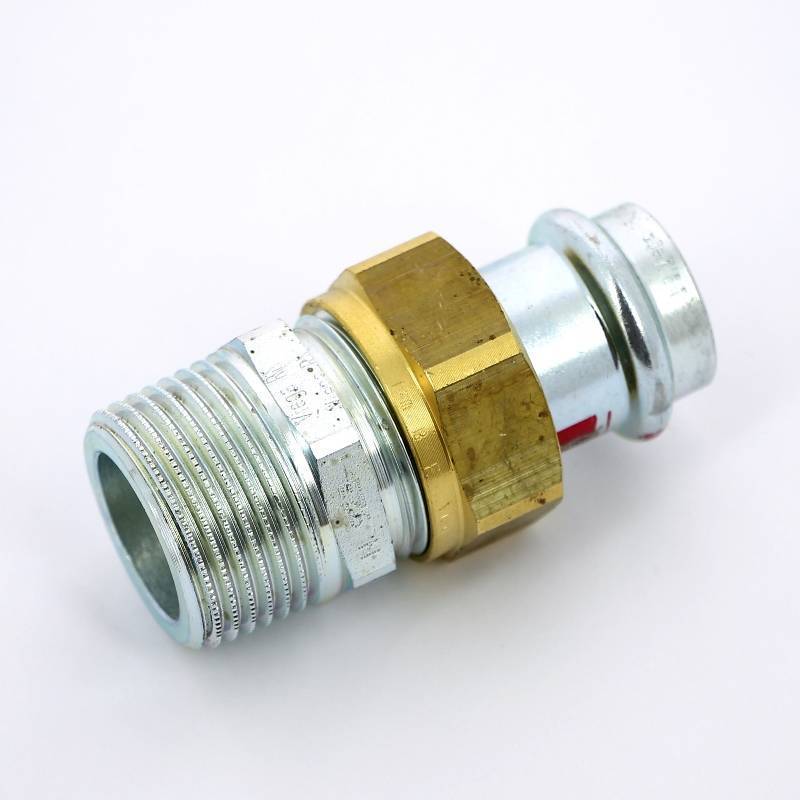 Муфта пресс-НР разъемная Viega Prestabo 22x1 оцинкованная сталь 642341