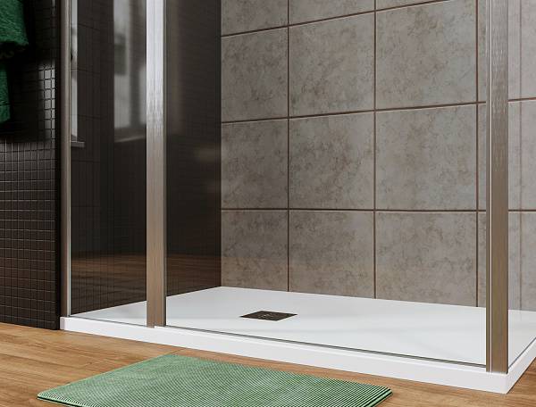 Душевой уголок Allen Brau Priority 90x80 см хром 3.31001.00/3.31013.00