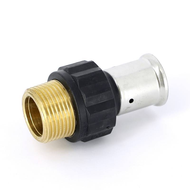 Муфта пресс с наружной резьбой Henco PVDF 26х1 17PK-2606