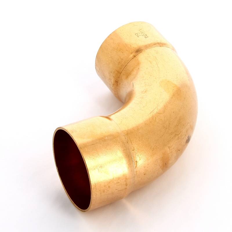 Угол двухраструбный 90 градусов пайка Viega 64 мм 594411