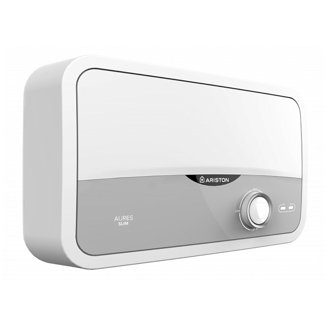 Водонагреватель проточный Ariston AURES S 3.5 COM PL 3.5 кВт 7995