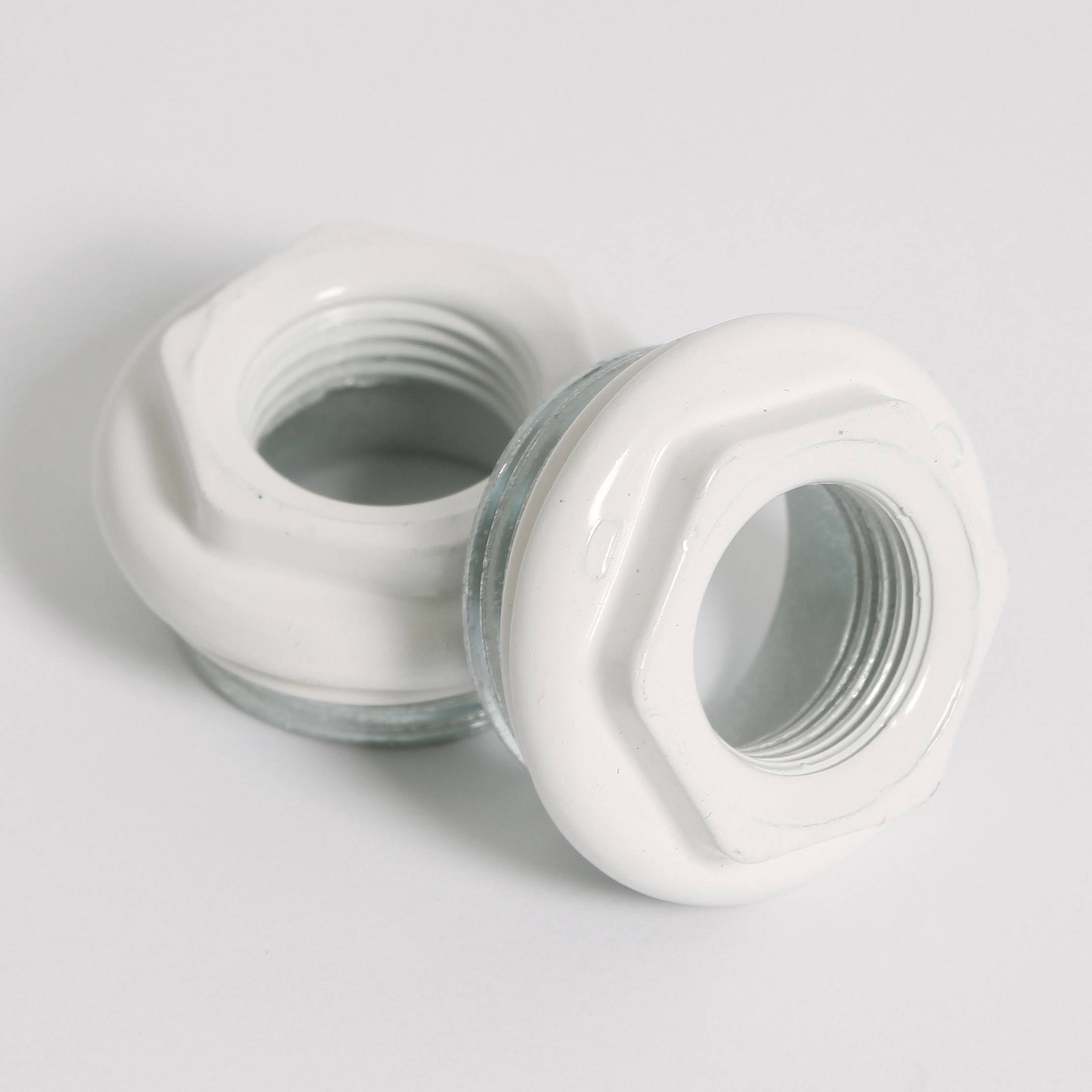 Комплект для подключения радиатора Torido 1x1/2 дюйма с силиконовой прокладкой RAL 9010 TK12S1