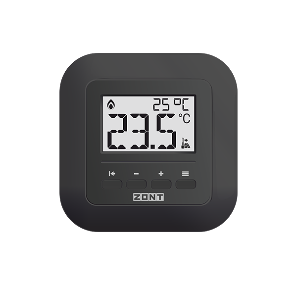Термостат комнатный ZONT МЛ-232 RS-485 черный ML00006509