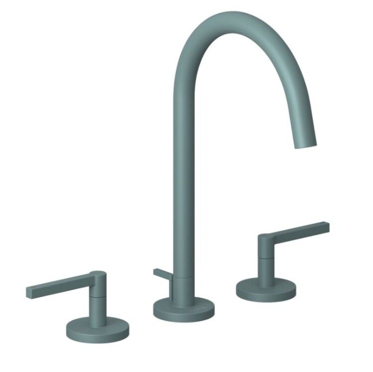 Смеситель для раковины Kludi Nova Fonte Puristic вентильный морской матовый 20143O315
