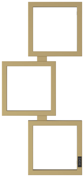 Полотенцесушитель, Сунержа, Этюд ES, шгв 490-74-1050, справа, цвет-золотой шёлк